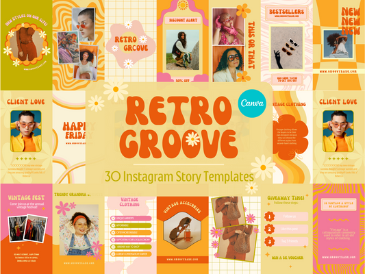 Retro Instagram Story Templates