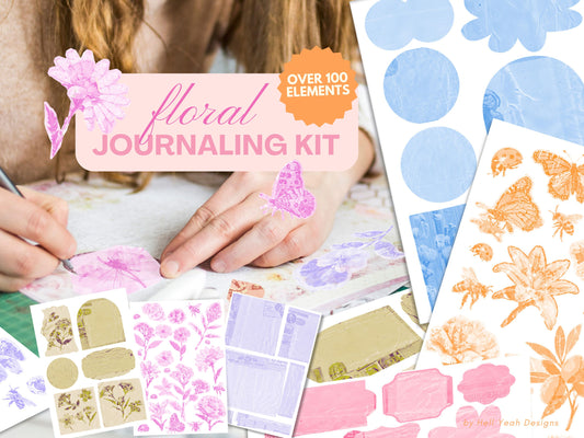 Floral Journaling Kit