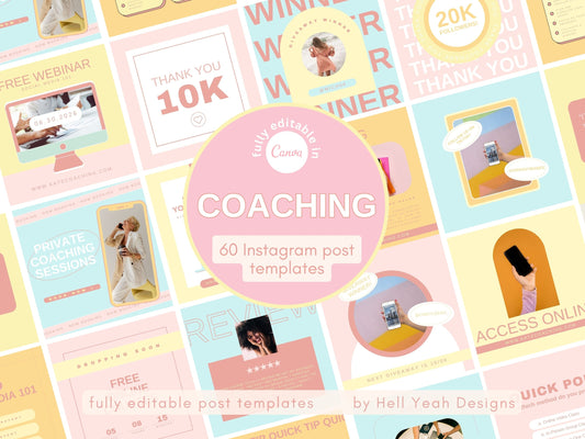 Coaching Instagram Post Templates