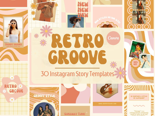 Retro Instagram Story Templates