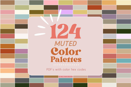 Muted Color Palettes Library