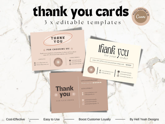 Modern Thank You Card