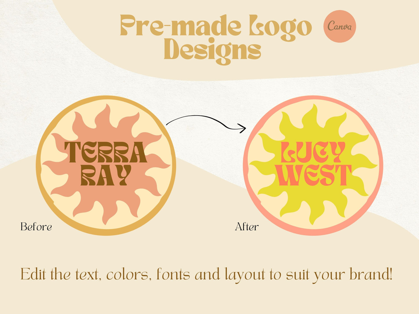 Boho Logo Branding Kit Templates