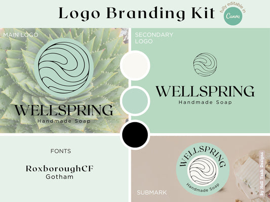 Wellness Logo Branding Kit