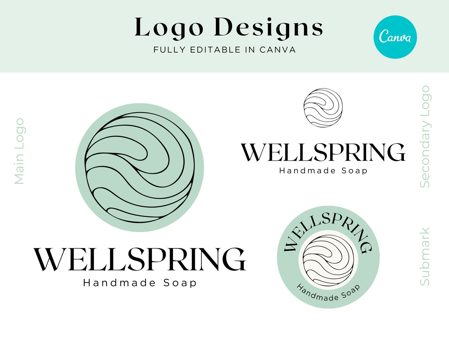 Wellness Logo Branding Kit