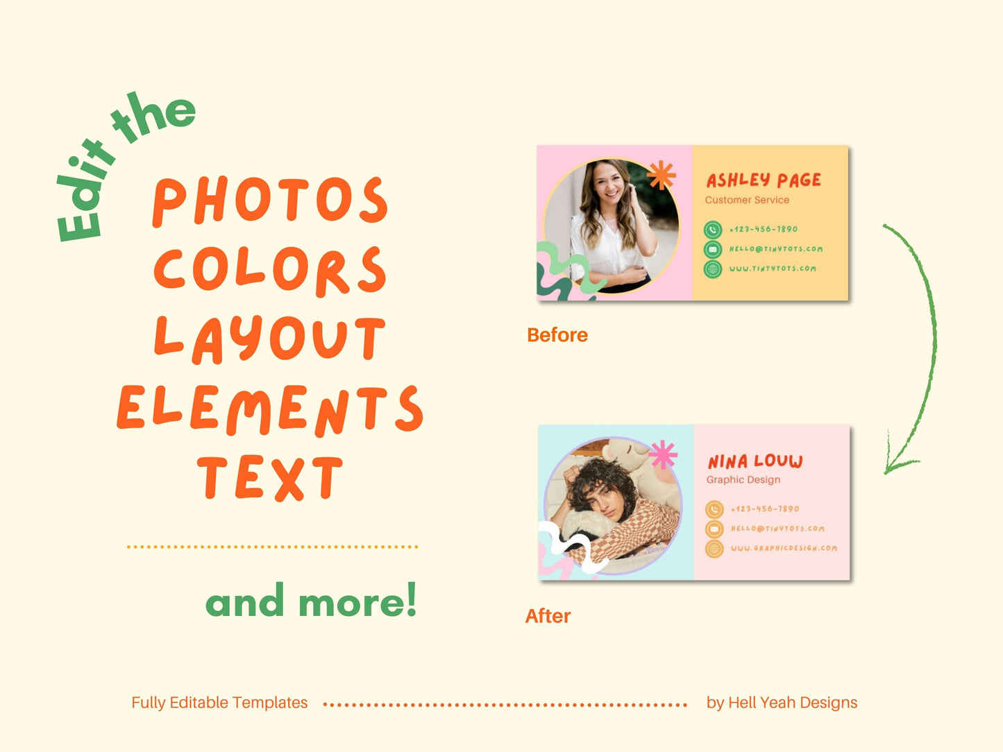 Tiny Tots Email Signature Templates