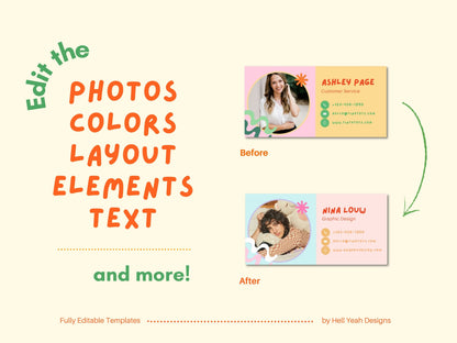 Tiny Tots Email Signature Templates