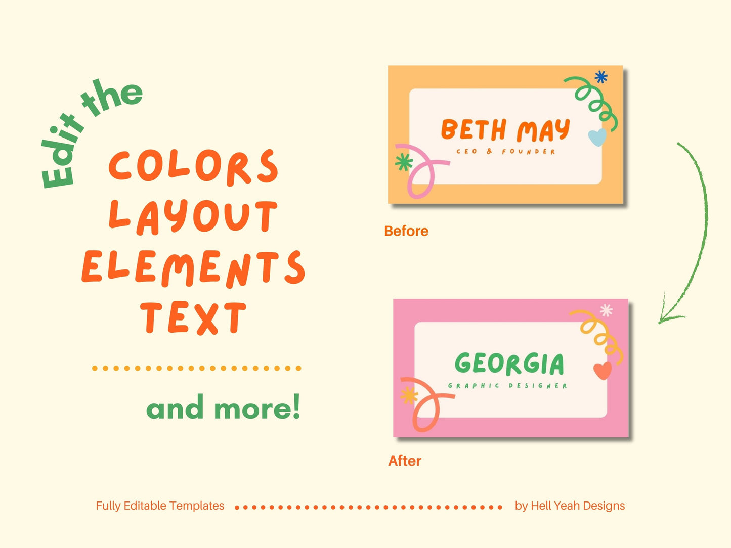 Tiny Tots Business Card Template