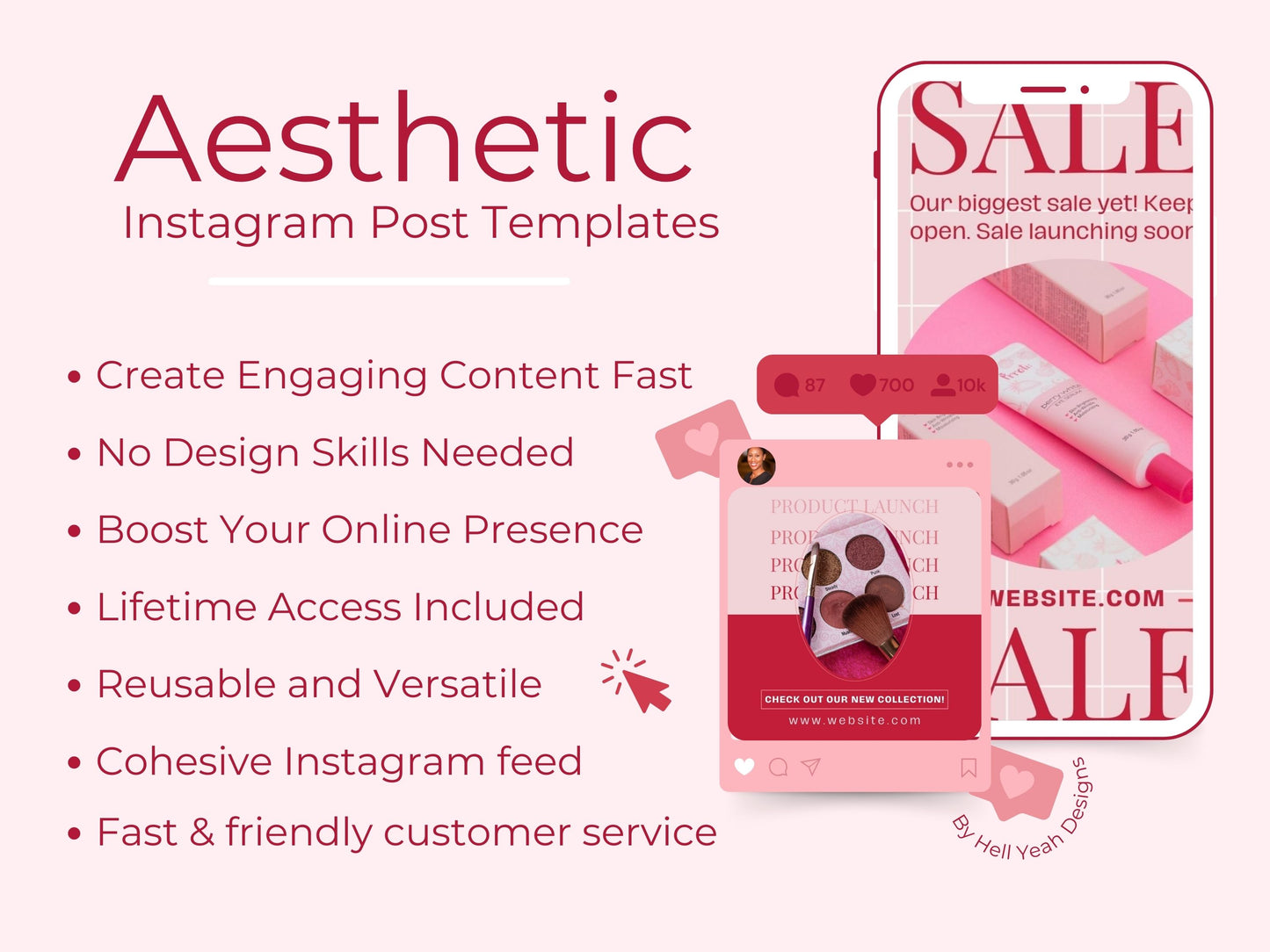 Ecommerce Essentials Instagram Post Templates