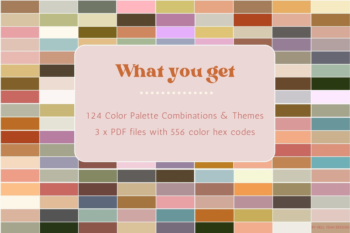 Muted Color Palettes Library