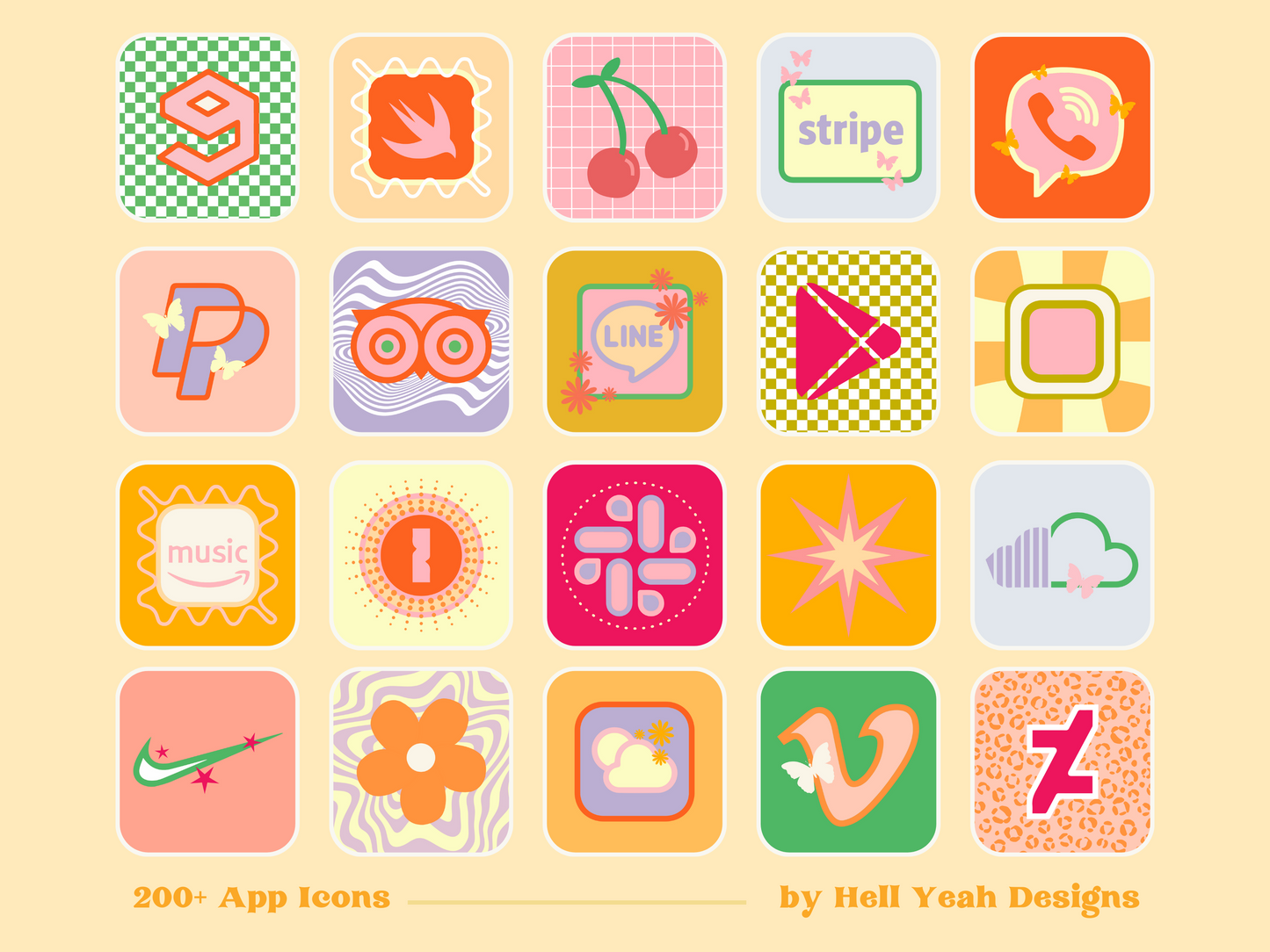 Funky App Icons Pack