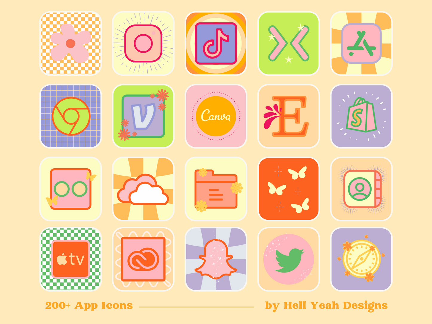 Funky App Icons Pack