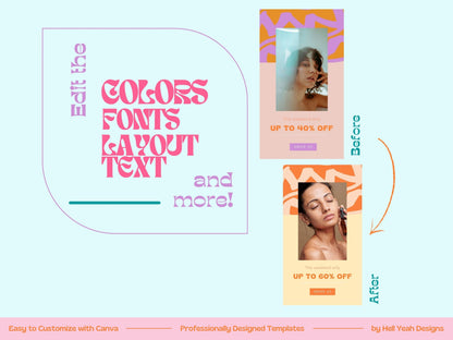 Bold n Bright Instagram Story Templates