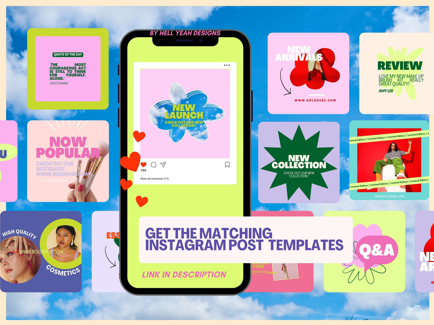 Bold Instagram Story Templates