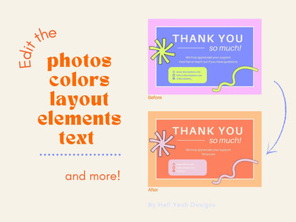 Ecommerce Thank You Cards