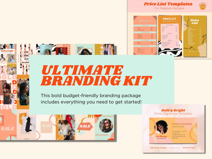 Ultimate Bold & Bright Branding Templates