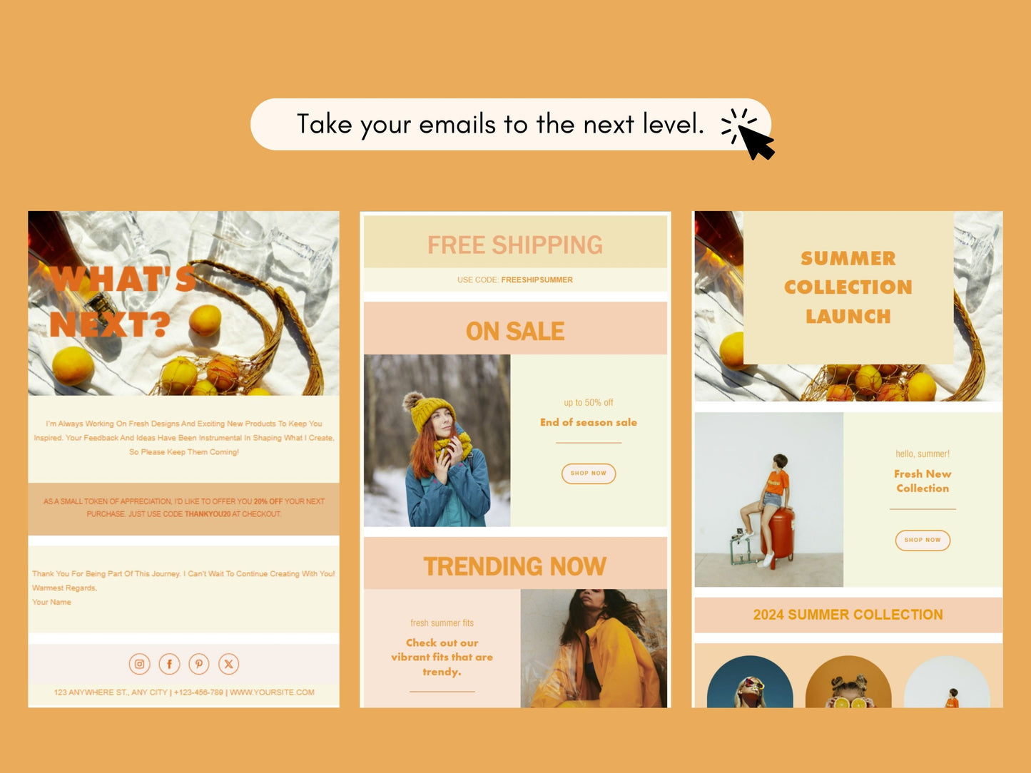 Email Newsletter Templates