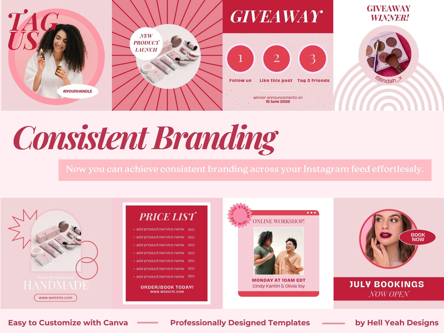 Ecommerce Essentials Instagram Post Templates