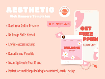 Funky Website Banner Templates