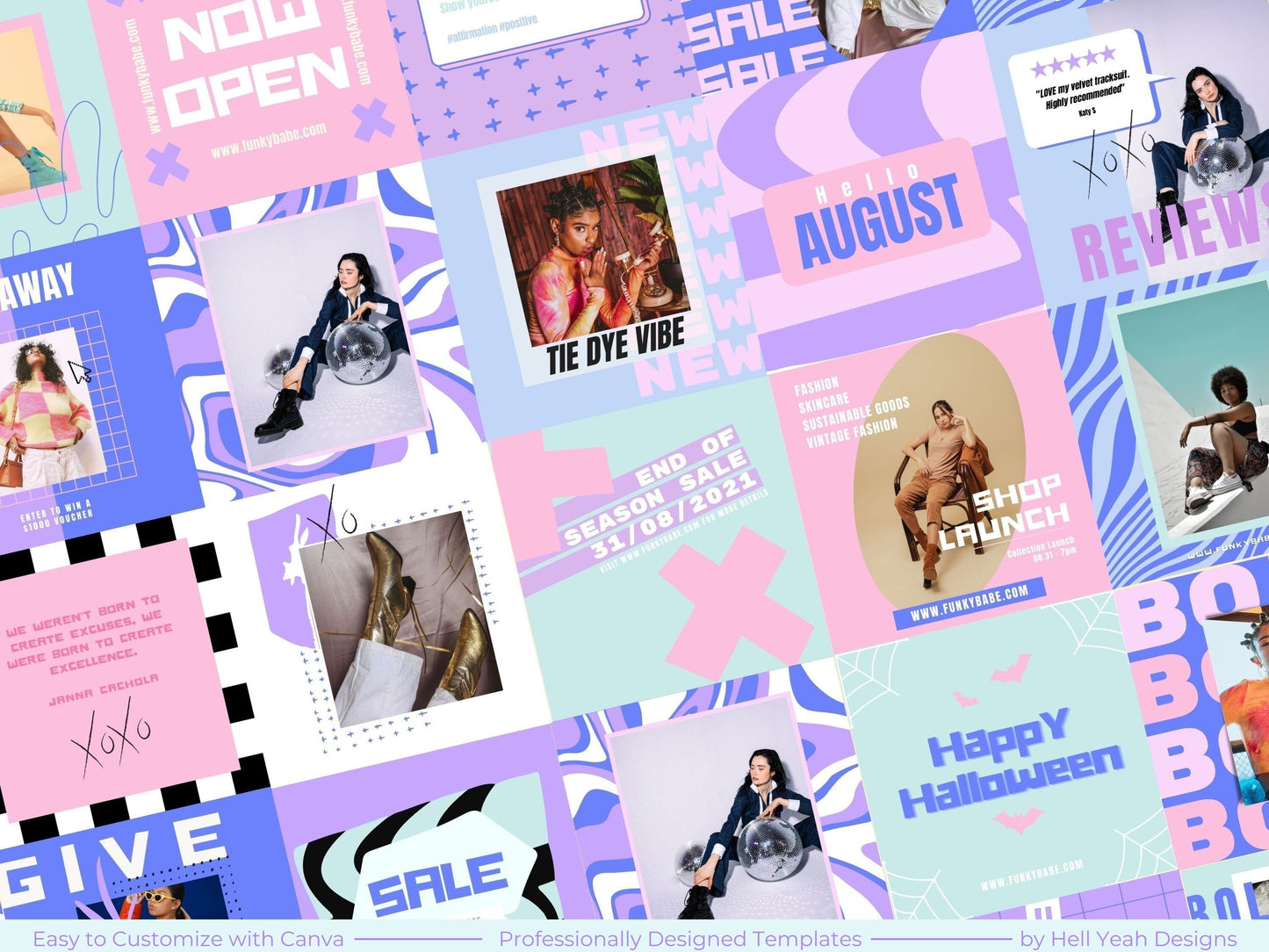 Fierce Instagram Post Templates