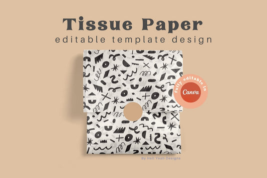 Funky Style Tissue/Wrapping Paper Design