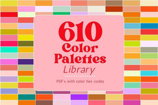 HUGE Color Palette Library